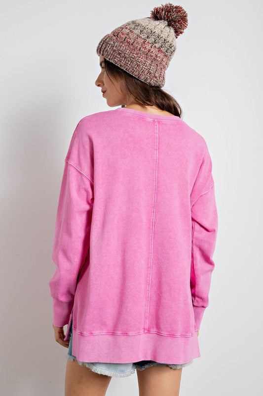 Smiley Face Crewneck Sweatshirt