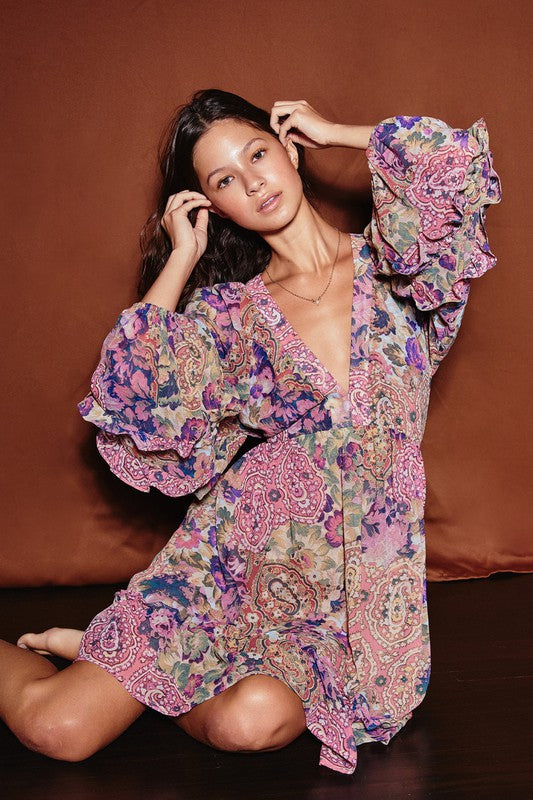 Gemma Babydoll Swing Mini Dress